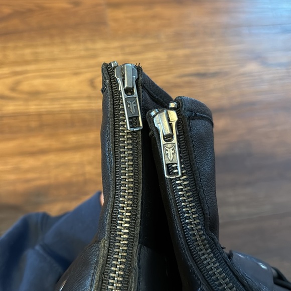 Frye Portia Harness Short Leather Black Boots - Women’s 7 1/2 - 71367 - Picture 11 of 16